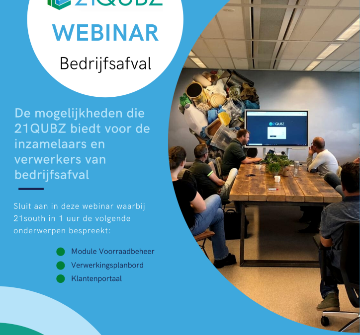 Webinar 21QUBZ | 7 april 2021 meld je aan!